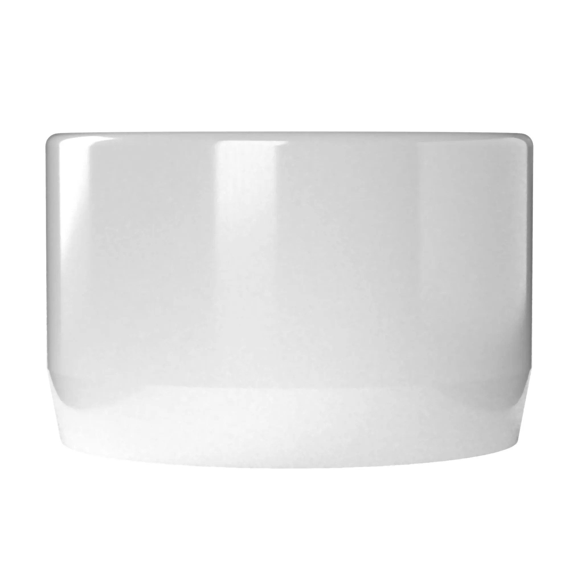 3/4 in. External Flat PVC End Cap, Furniture Grade - White