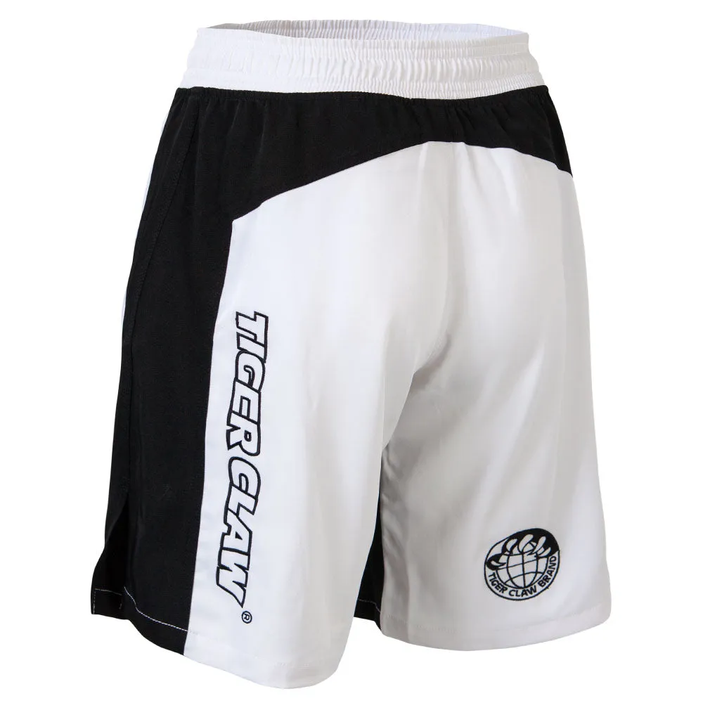 55% OFF - Fight Shorts - White with Black trim