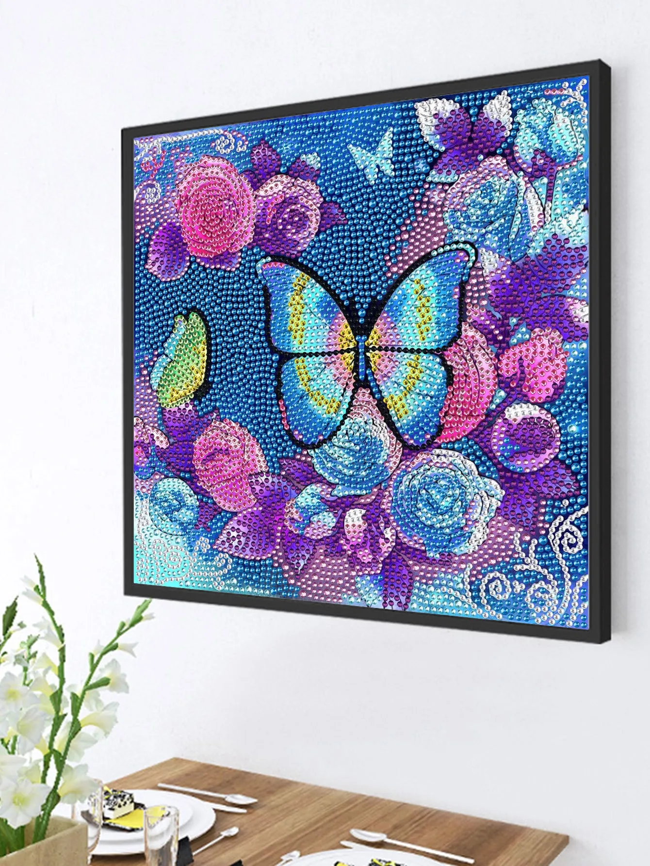 5D DIY Special-Shaped Drill-Butterfly 30*30CM