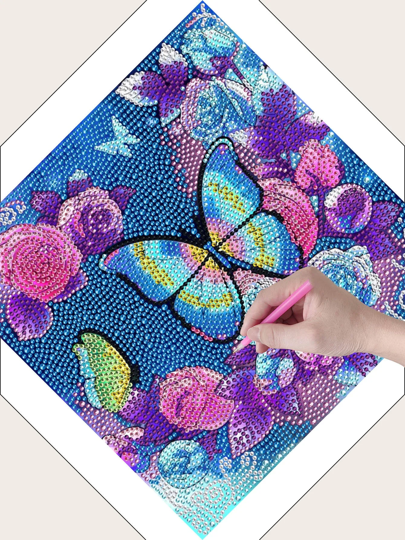 5D DIY Special-Shaped Drill-Butterfly 30*30CM