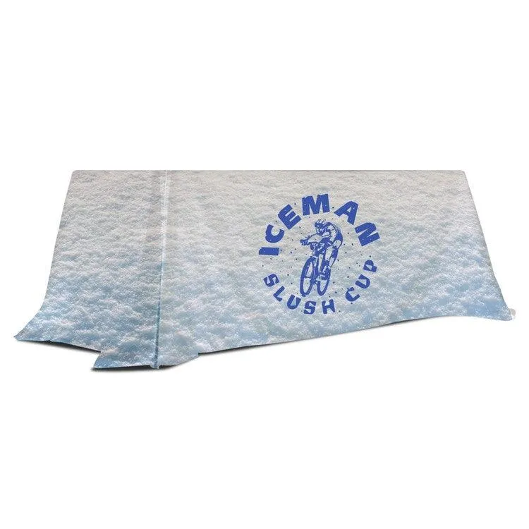 6' to 8' Convertible Custom Printed Table Throw - All Over Print