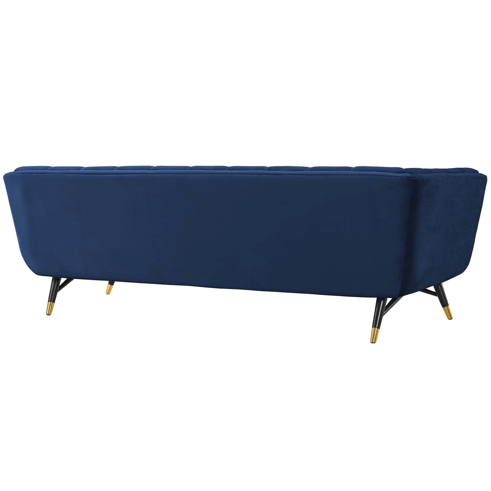 Adept Upholstered Velvet Sofa