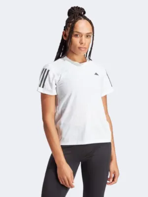 Adidas Own The Run Women Running T-Shirt White/Black