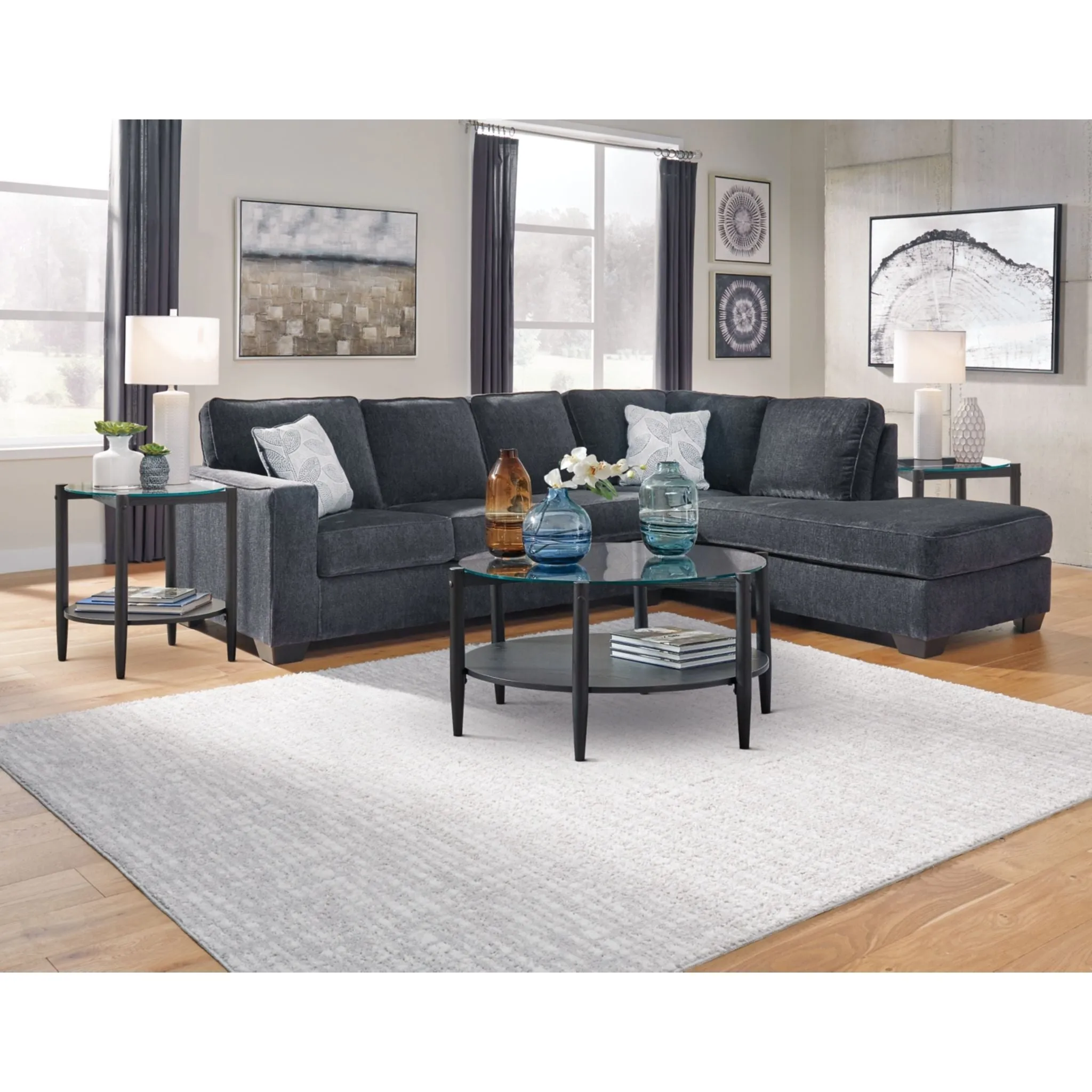 Altari 2 Piece Sectional Sleeper