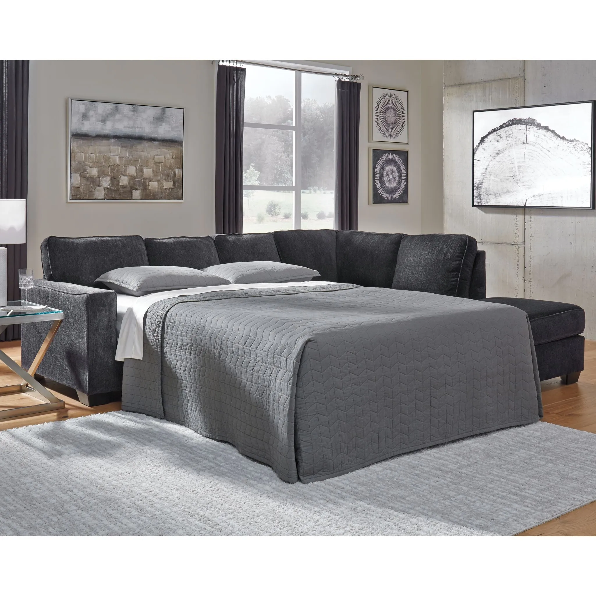 Altari 2 Piece Sectional Sleeper