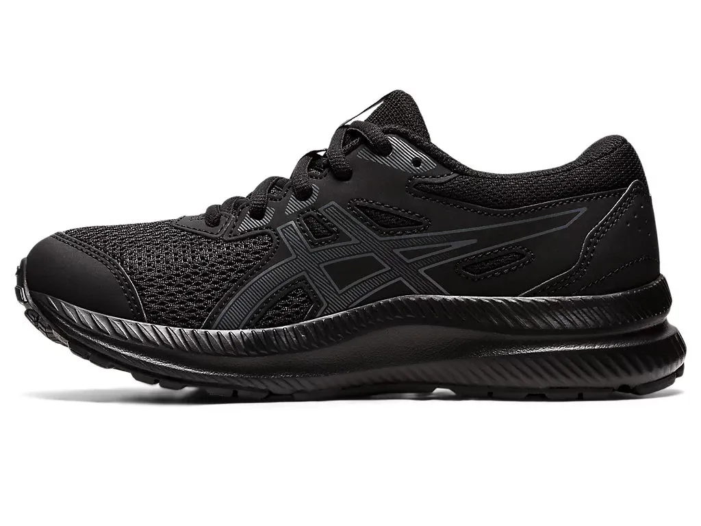 ASICS Contend 8 GS - Kids - BLACK/CARRIER GREY