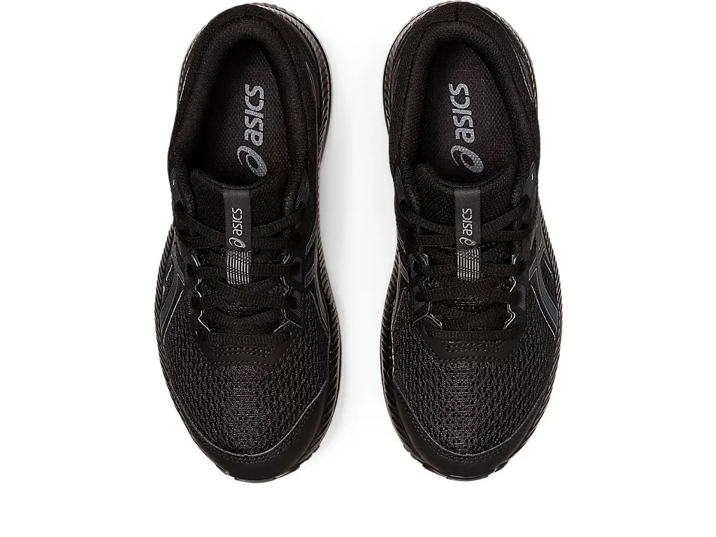 ASICS Contend 8 GS - Kids - BLACK/CARRIER GREY