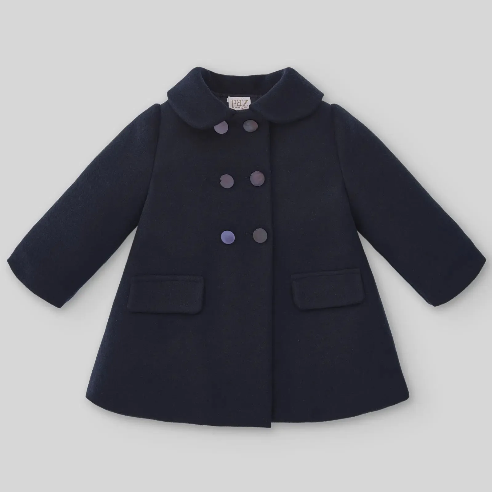 Baby Girls Coat - Navy Blue