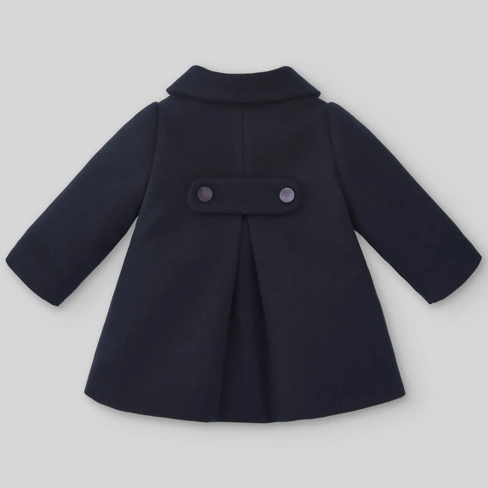 Baby Girls Coat - Navy Blue