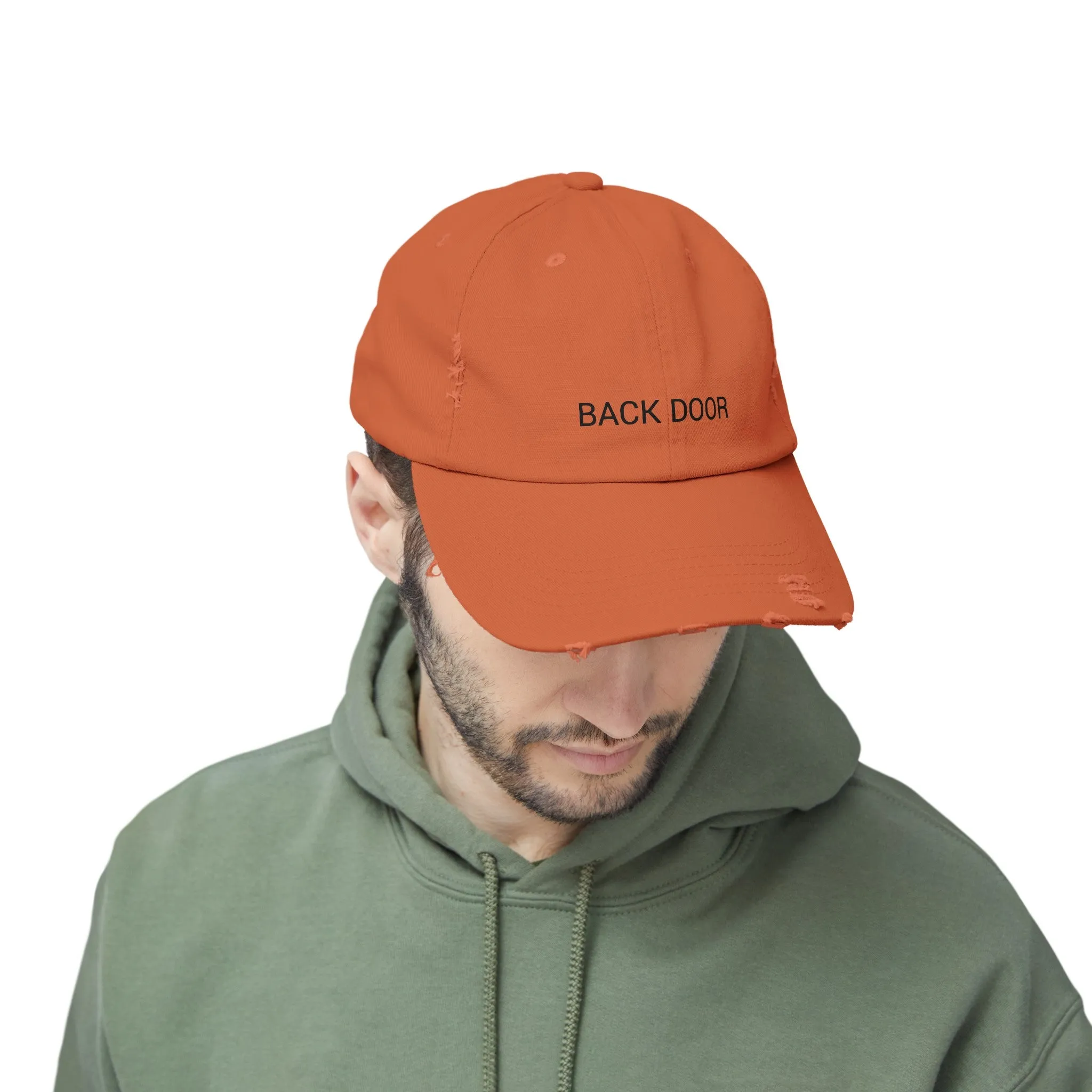 BACK DOOR Distressed Cap in 6 colors