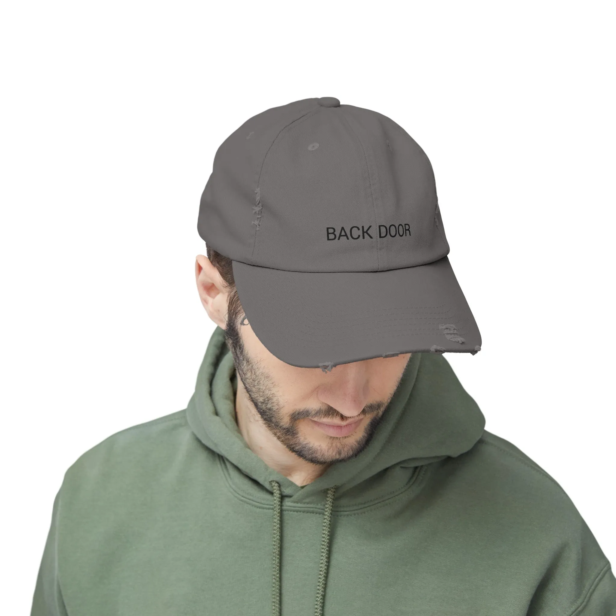 BACK DOOR Distressed Cap in 6 colors