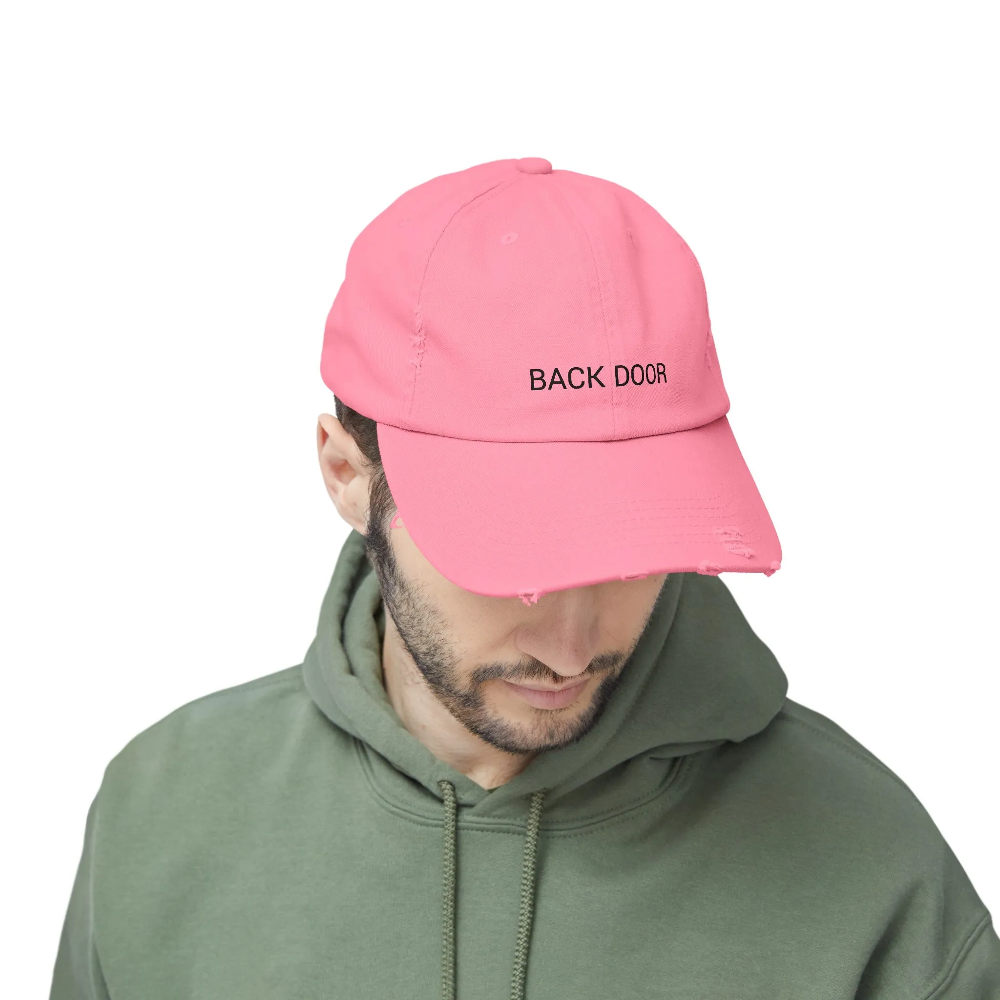 BACK DOOR Distressed Cap in 6 colors