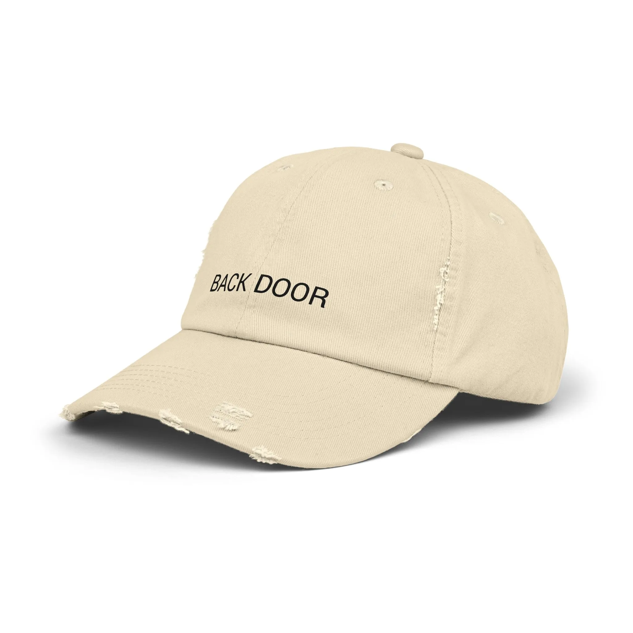 BACK DOOR Distressed Cap in 6 colors