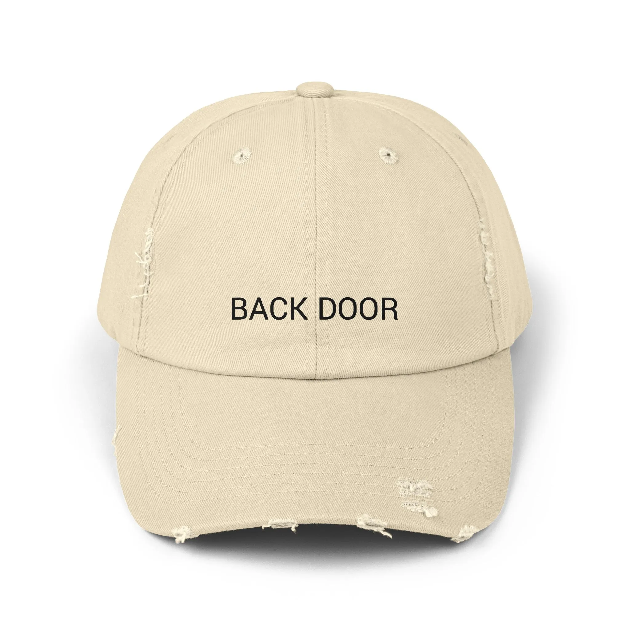 BACK DOOR Distressed Cap in 6 colors