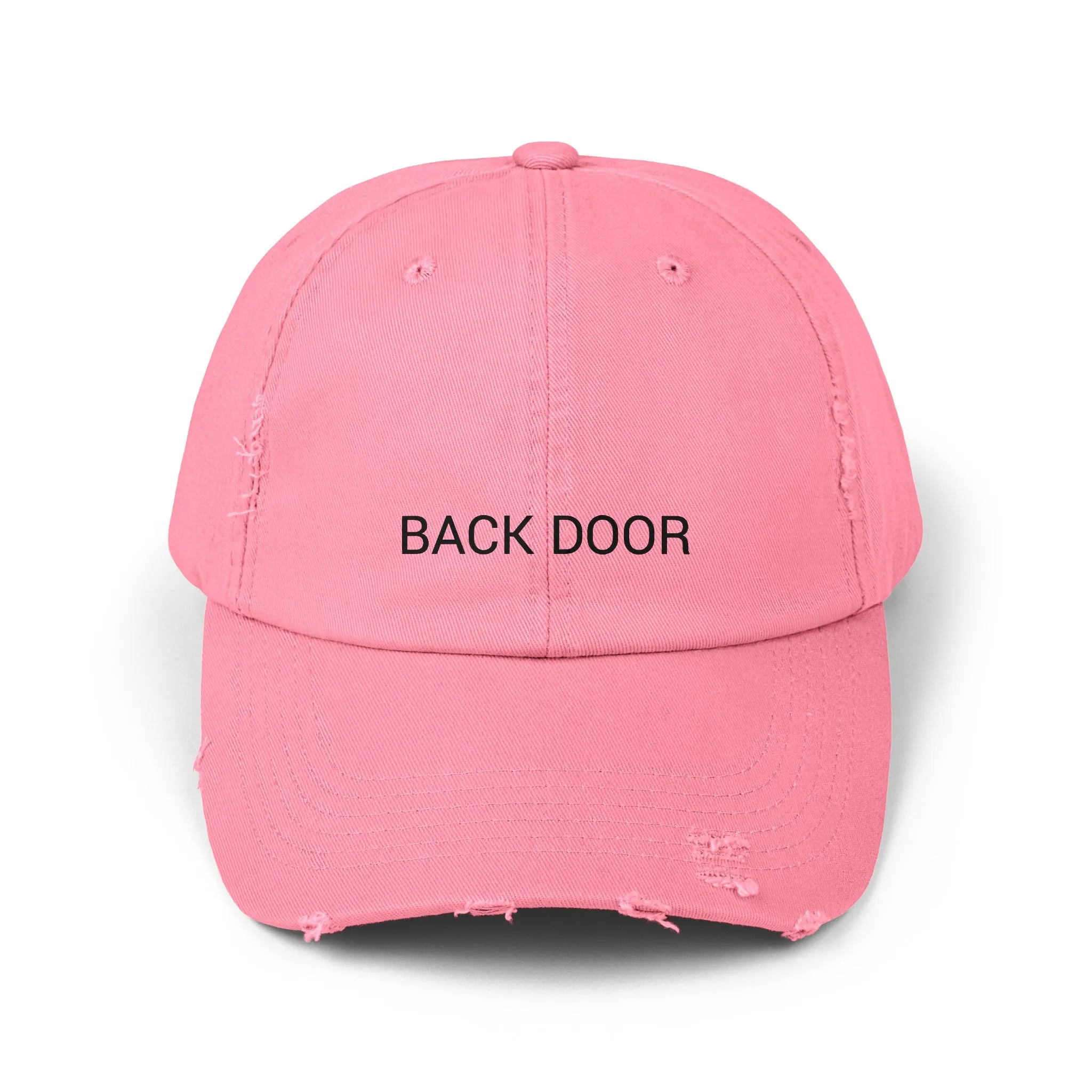 BACK DOOR Distressed Cap in 6 colors