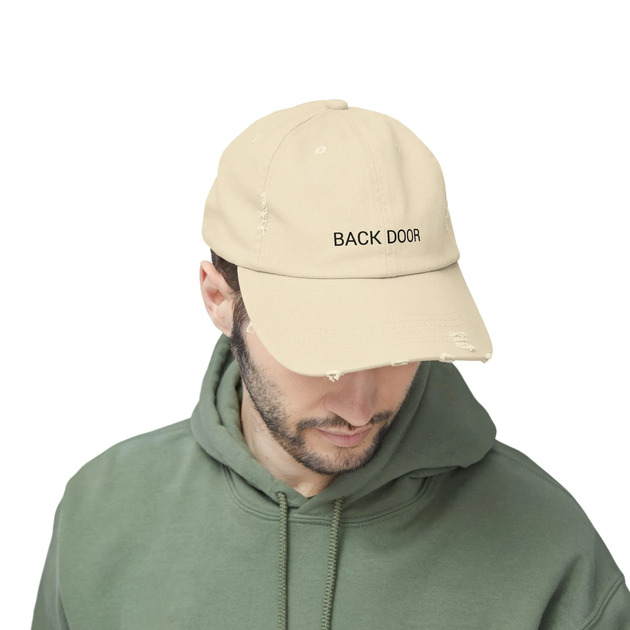 BACK DOOR Distressed Cap in 6 colors