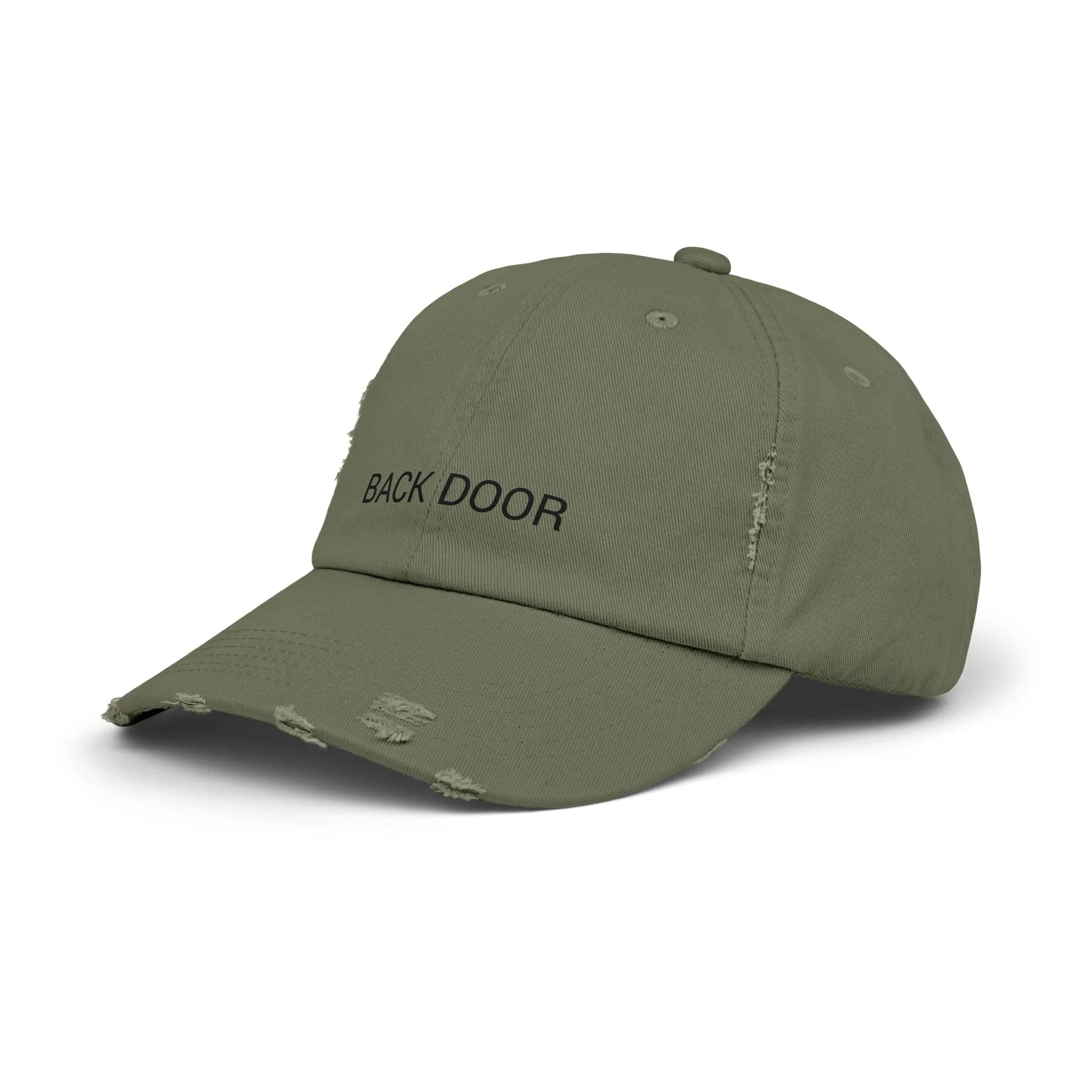 BACK DOOR Distressed Cap in 6 colors