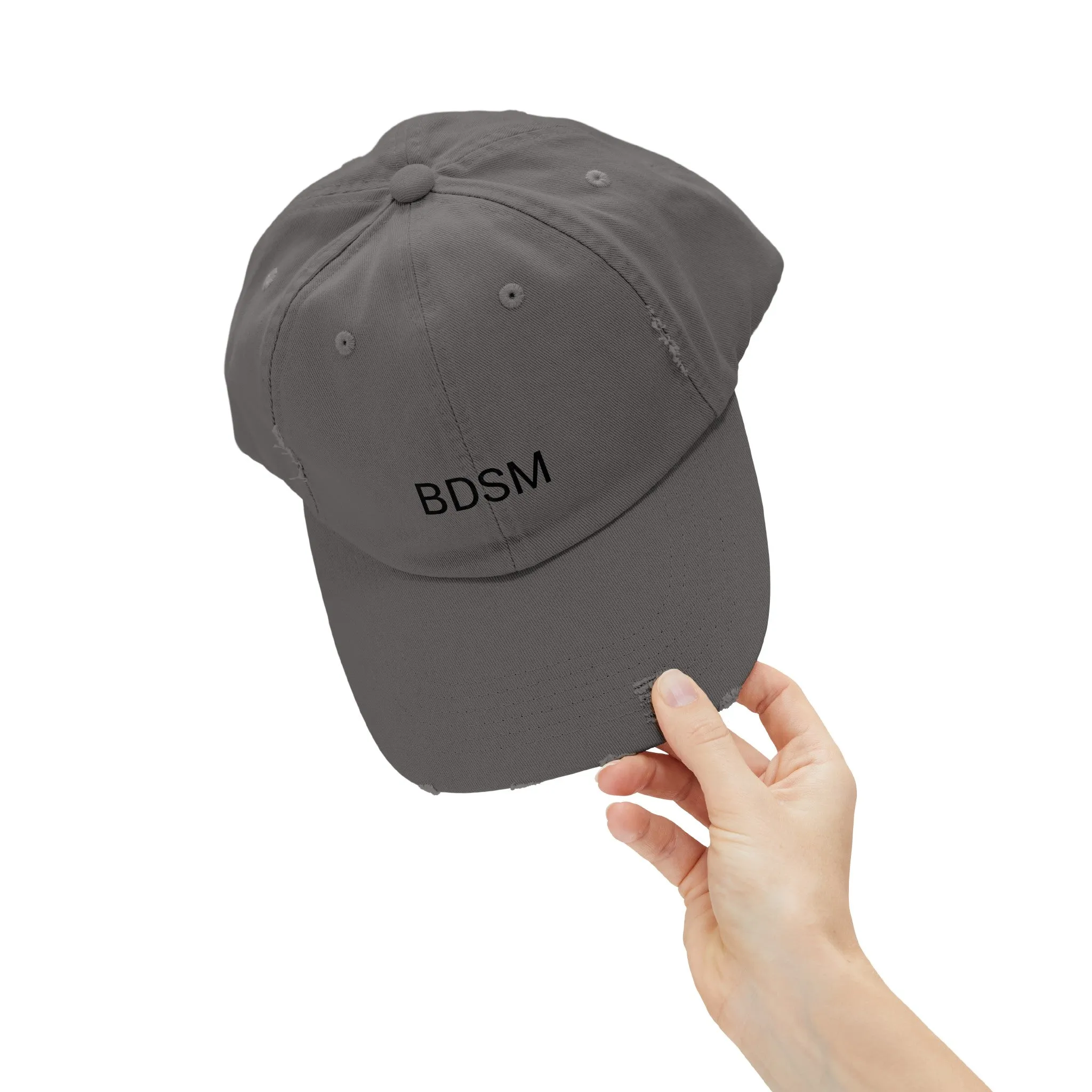 BDSM Distressed Cap in 6 colors