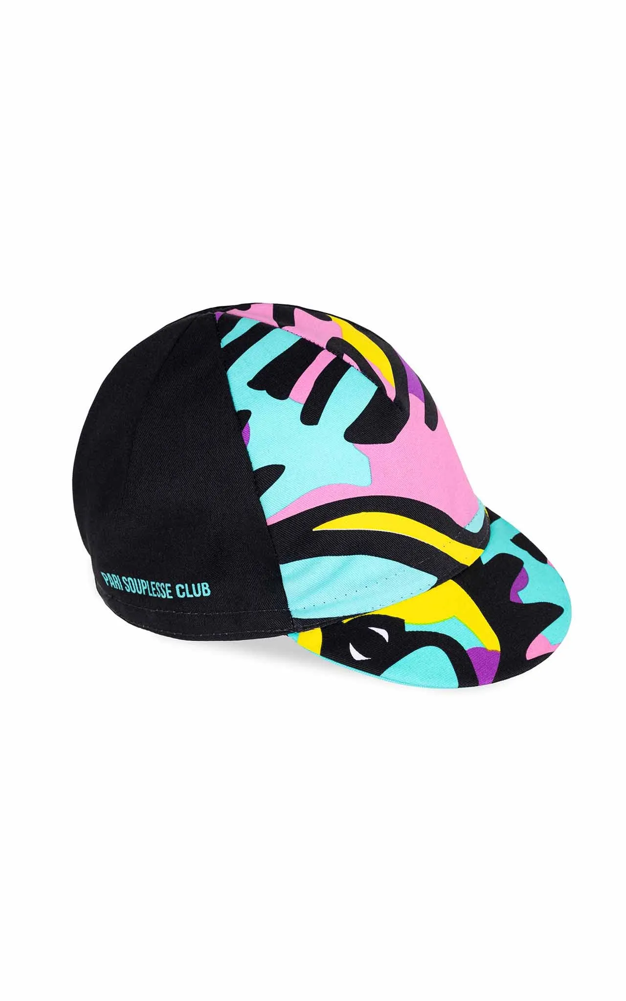 BLACK SOUPLESSE CLUB CYCLING CAP