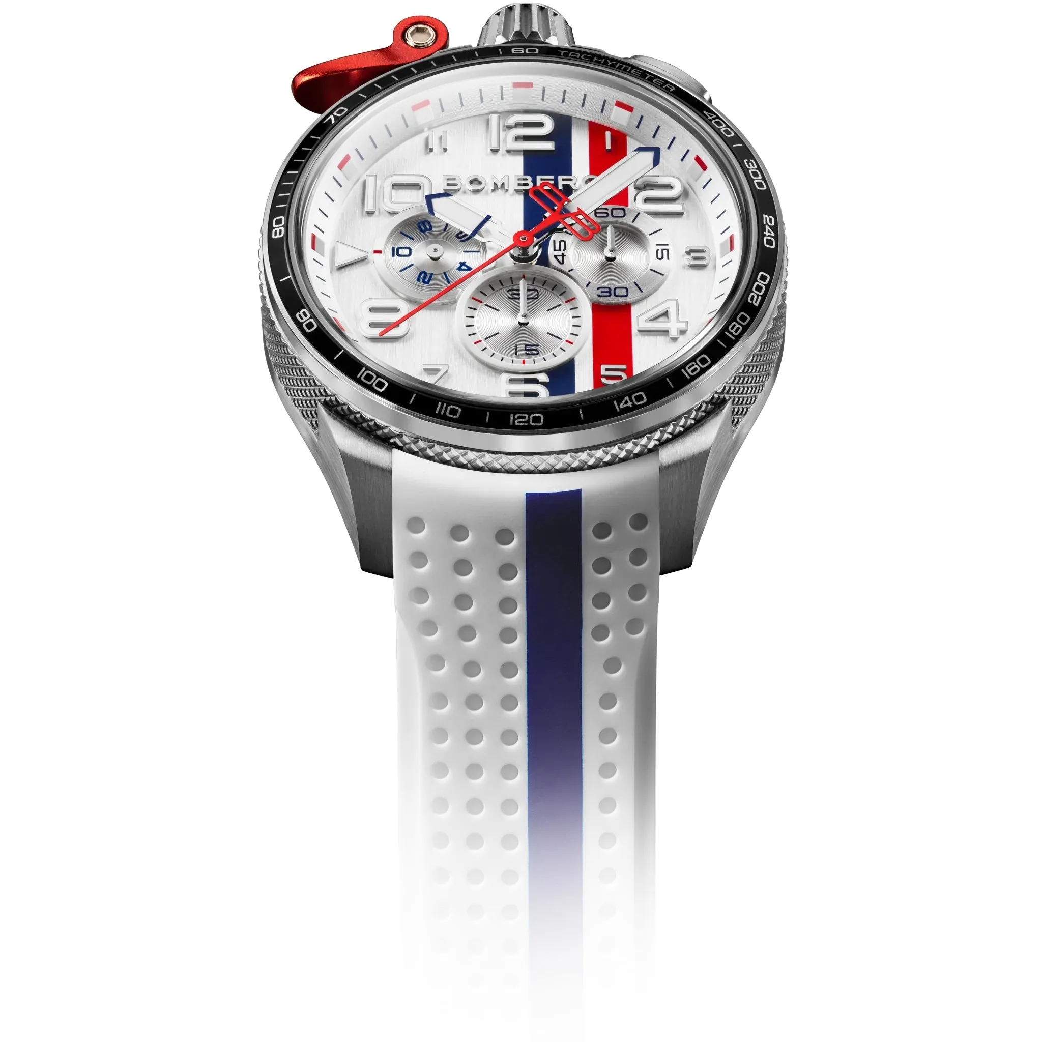 Bomberg Le Mans Men's White Watch BS45CHSP.059-4.10