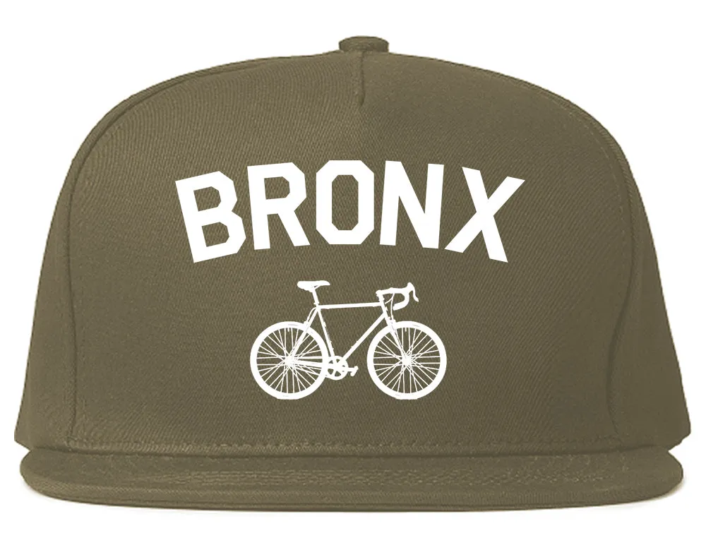 Bronx Vintage Bike Cycling Mens Snapback Hat