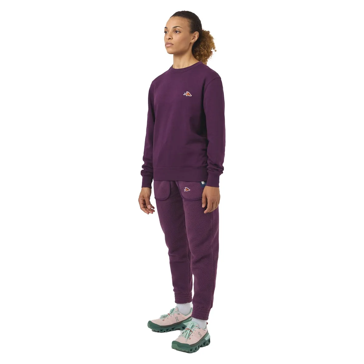 CAFE DU CYCLISTE Marlene Sweatshirt - Ride Quetsche