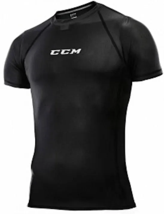 CCM Short-Sleeve Compression Top for Men