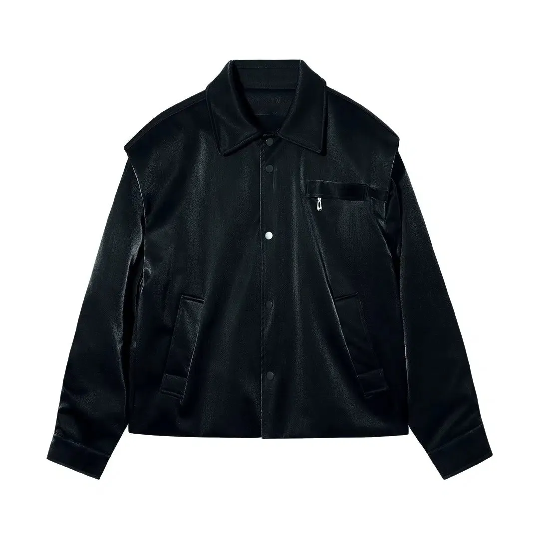 Chuan Sleek Collegiate Style Jacket