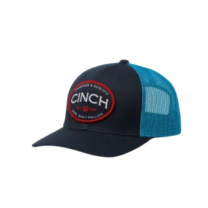 Cinch Men's Pioneers & Patriots Trucker Navy Hat