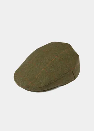 Combrook Men's Tweed Flat Cap In Maple