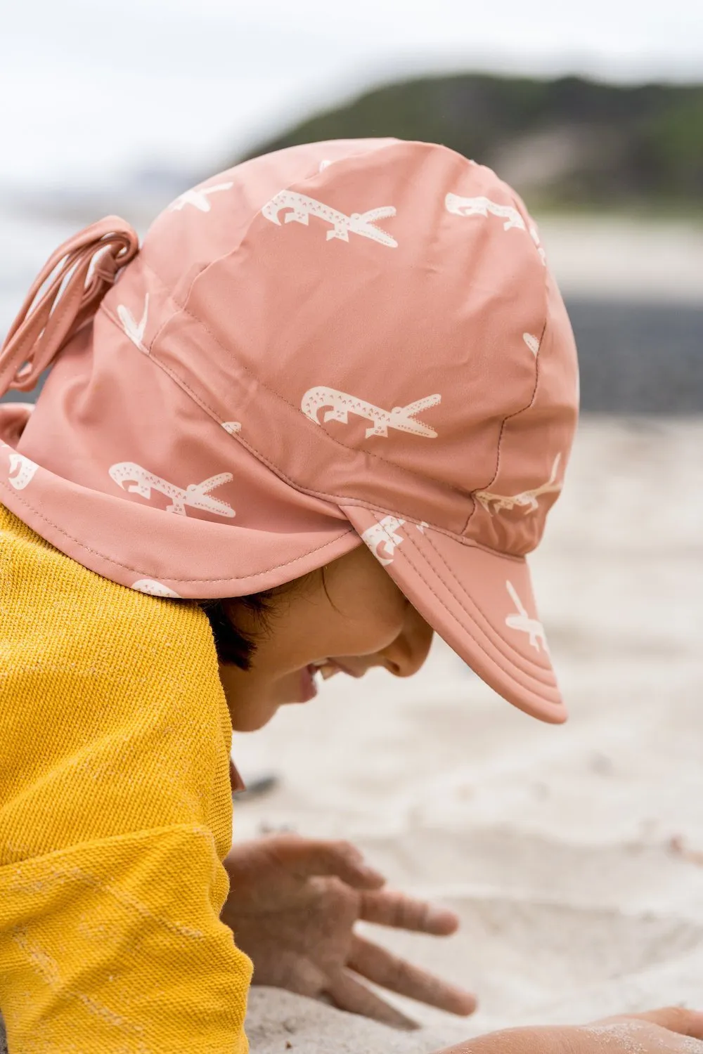 Crocodile Swim Flap Cap