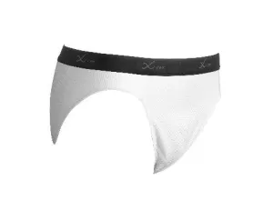 CW-X Men's Mesh Brief (White) - Small 29 1/2-32"