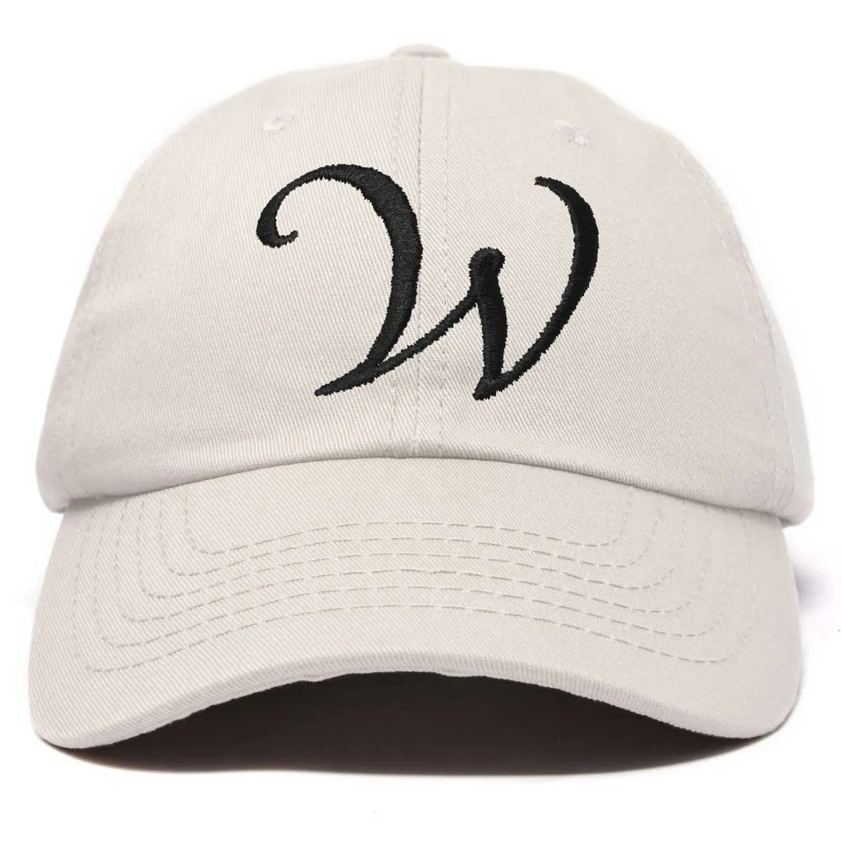 Dalix Initial Letter W Hat