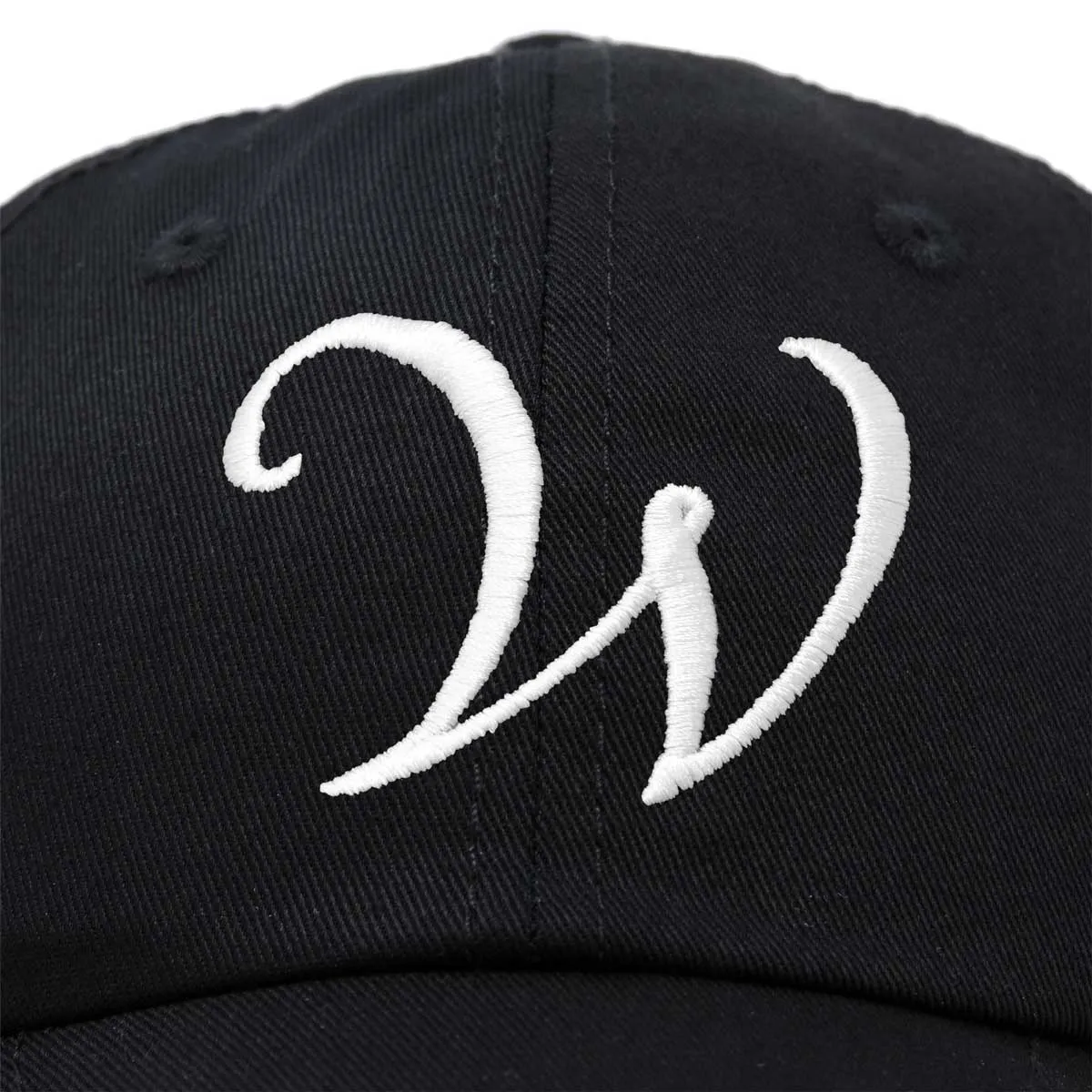 Dalix Initial Letter W Hat