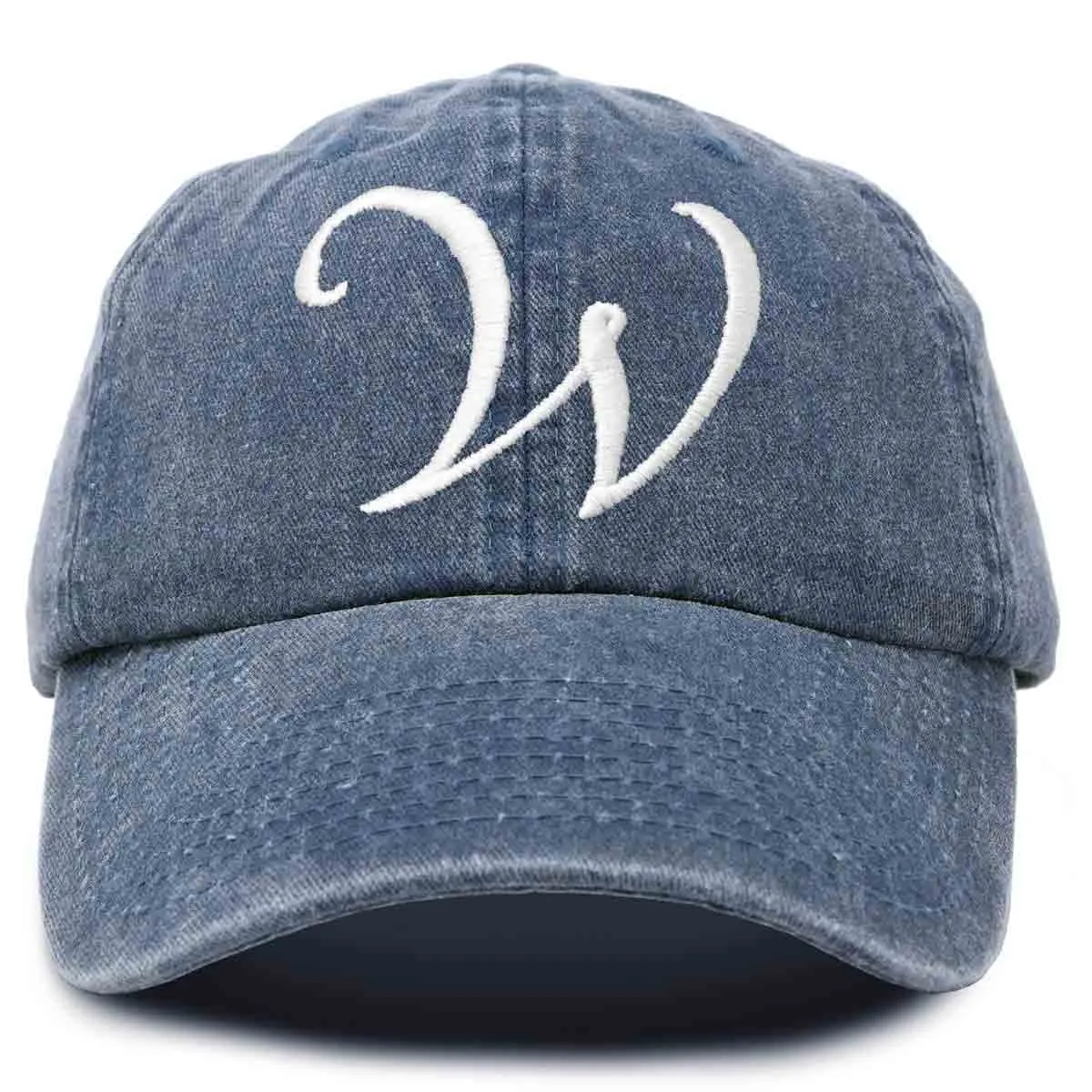 Dalix Initial Letter W Hat