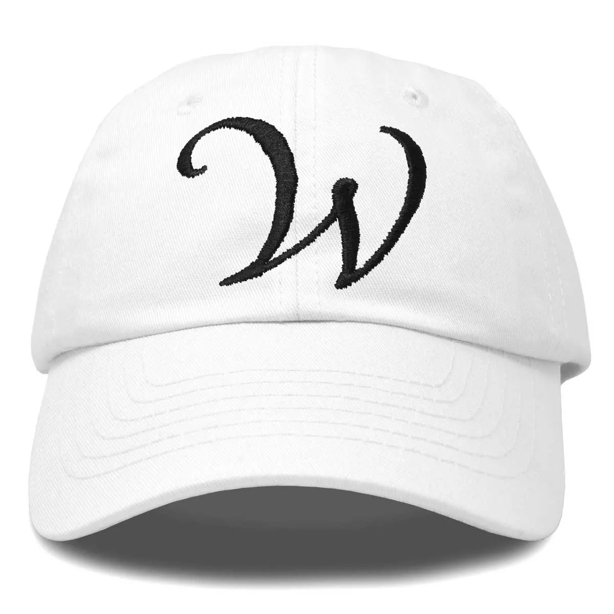 Dalix Initial Letter W Hat