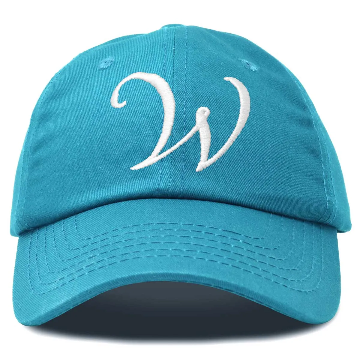 Dalix Initial Letter W Hat