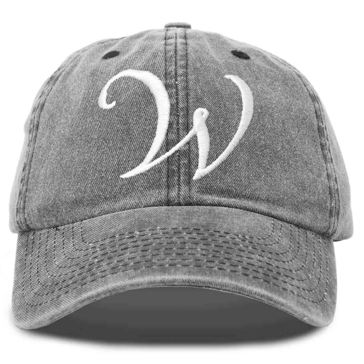 Dalix Initial Letter W Hat