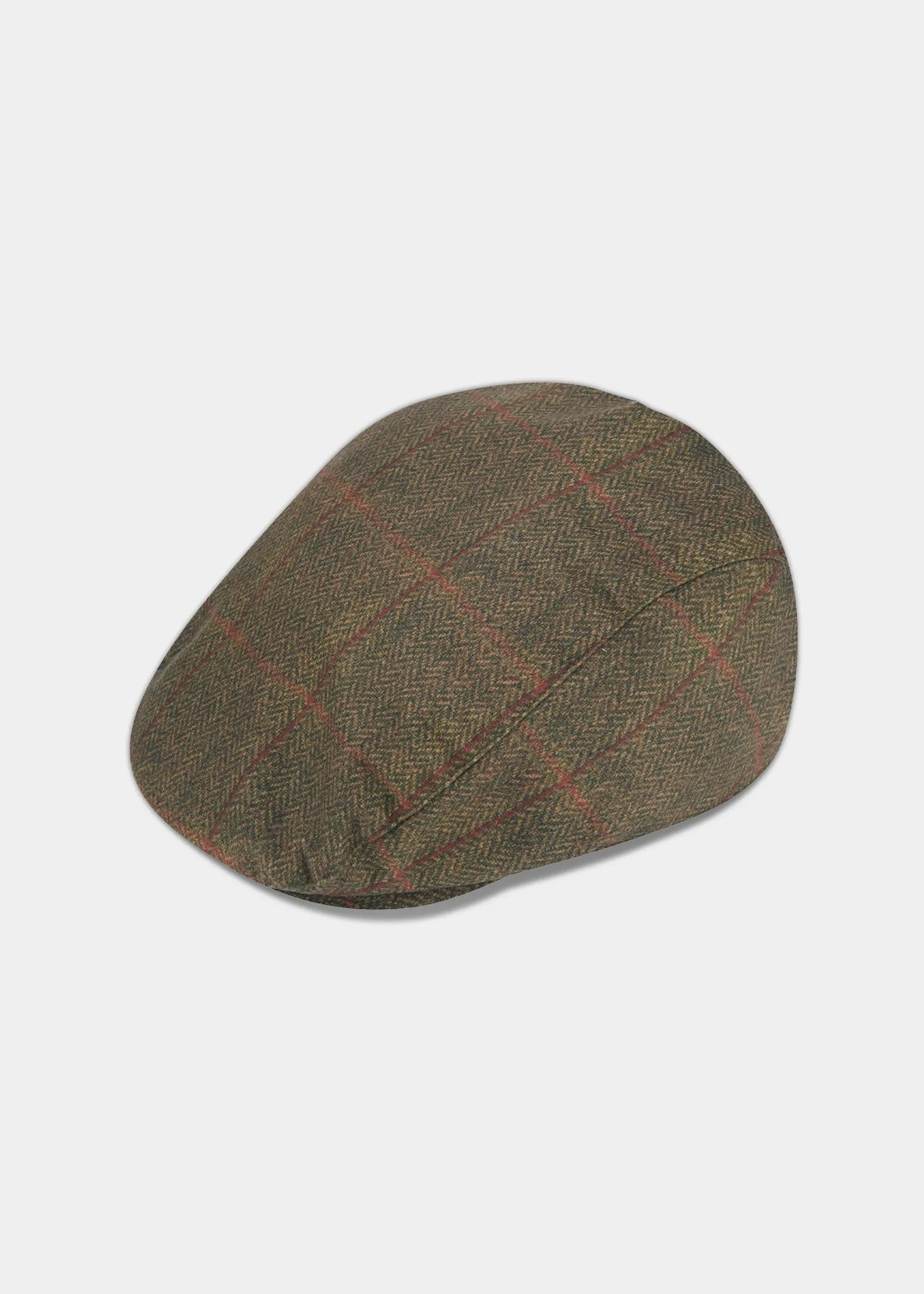 Didsmere Men's Technical Tweed Waterproof Cap In Oak - Regular Fit