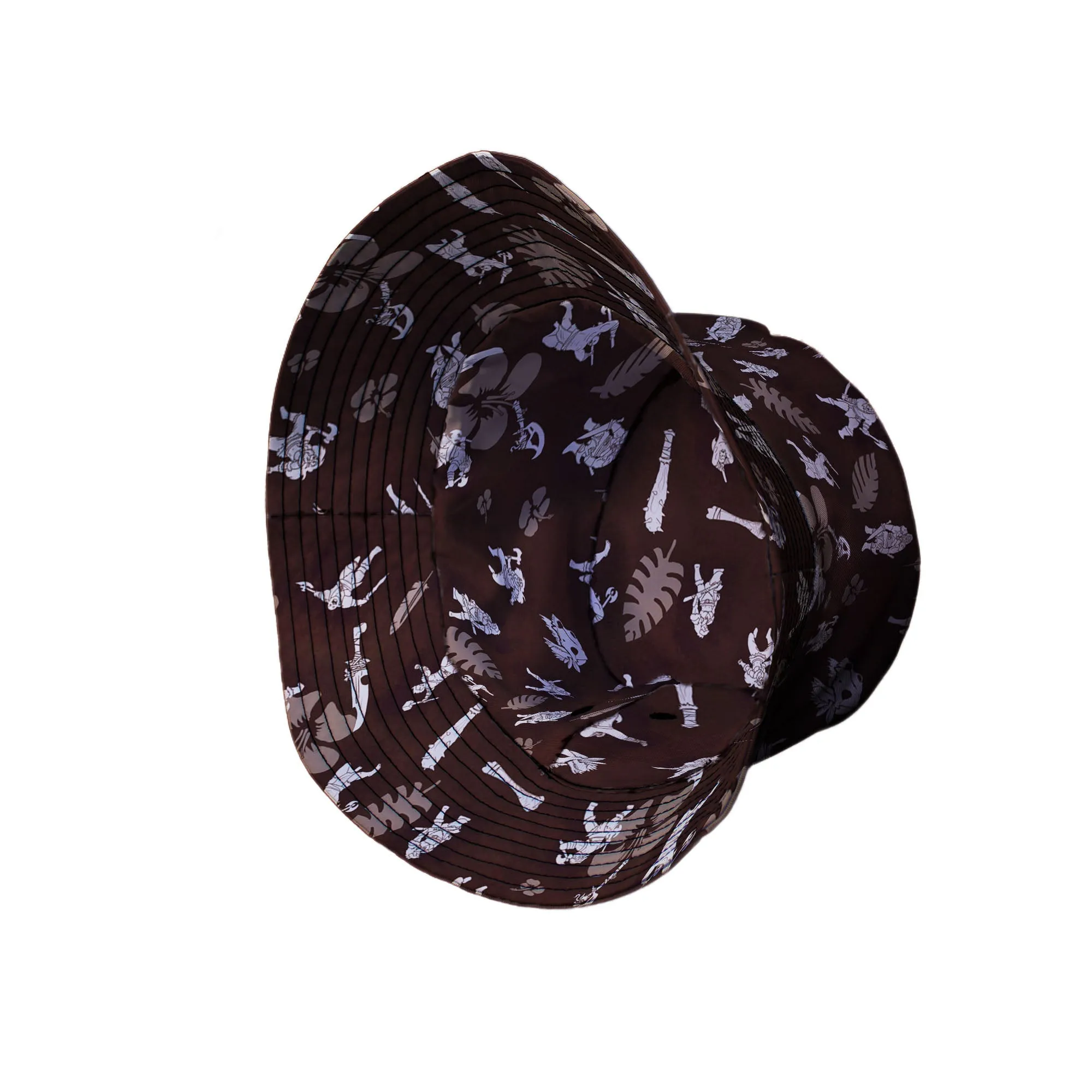 DND Barbarian Class Hawaiian Bucket Hat