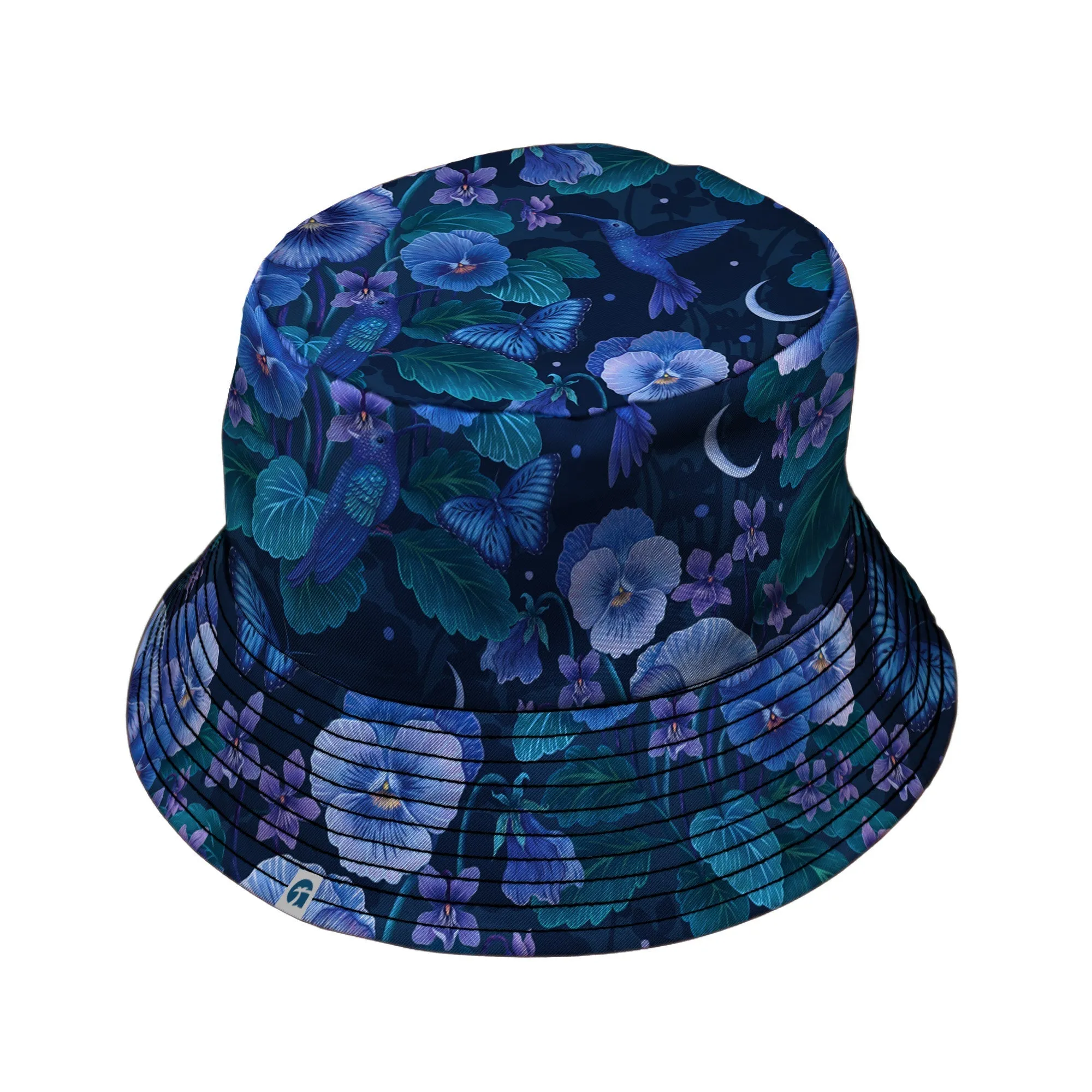 Episodic Violet Purple Night Bucket Hat