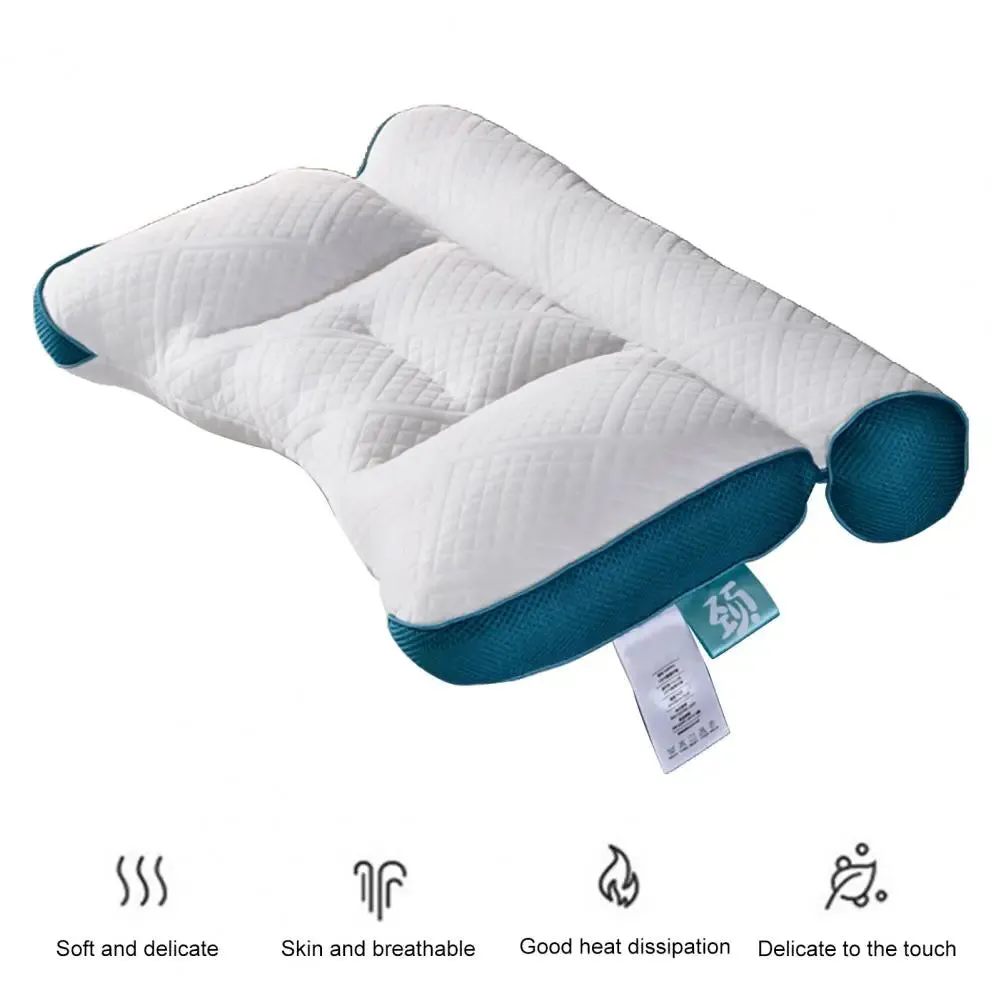 Experience Superior Comfort with the Breathable Neck Pillow Memory Foam Neck Support Pillow-for Side Back and Cervical Protection for Bedroom