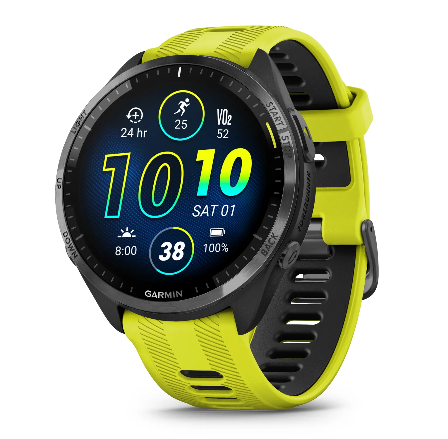 Garmin Forerunner 965 Premium GPS Running and Triathlon Titanium Smartwatch