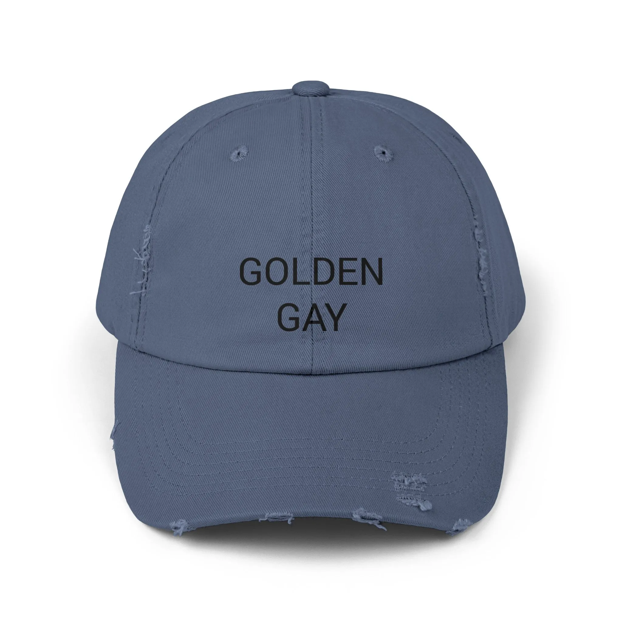 GOLDEN GAY Distressed Cap in 6 colors