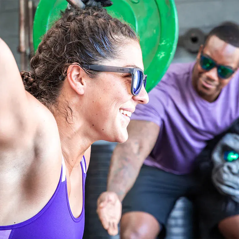 Goodr Sunglasses Silverback Squat Mobility