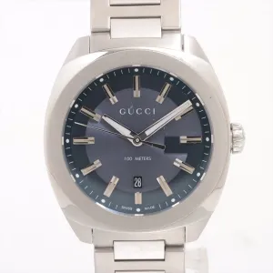 Gucci Round Face Stainless Steel Watch Gray