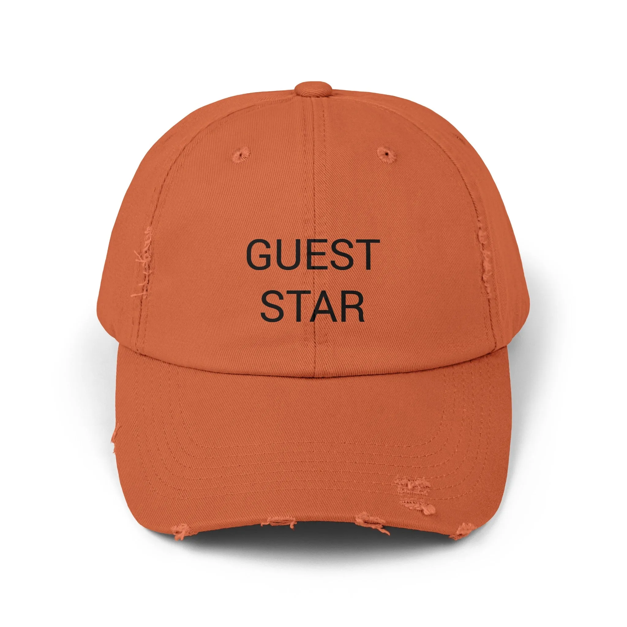 GUEST STAR Distressed Cap in 6 colors