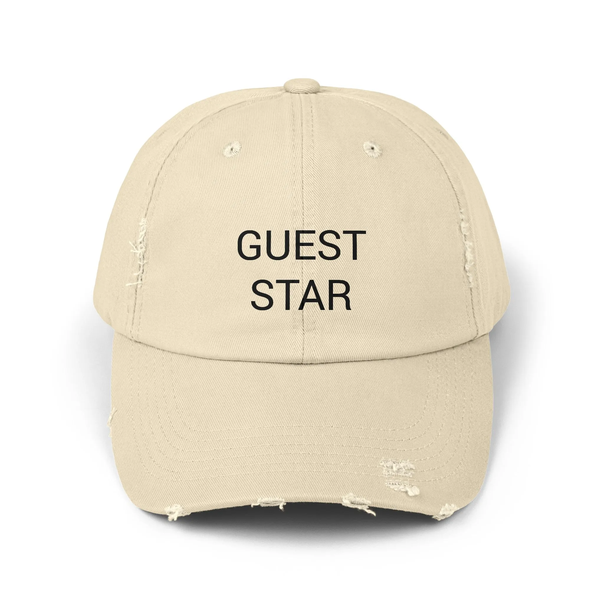 GUEST STAR Distressed Cap in 6 colors