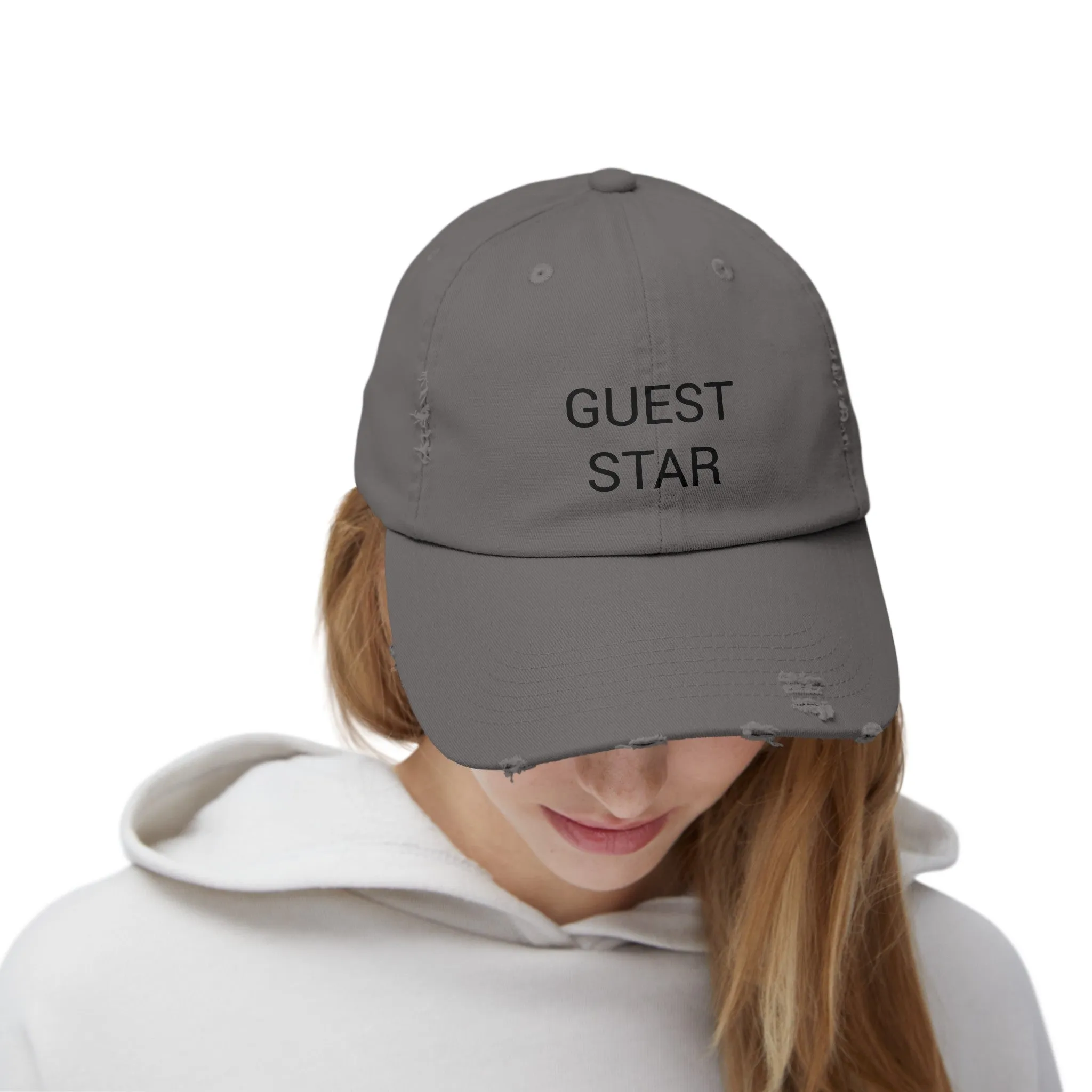 GUEST STAR Distressed Cap in 6 colors