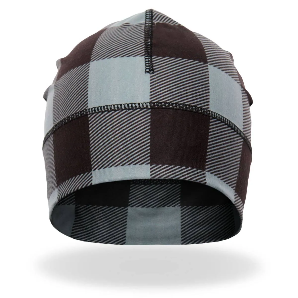 Hot Leathers Grey Plaid Helmet Liner KHC4006